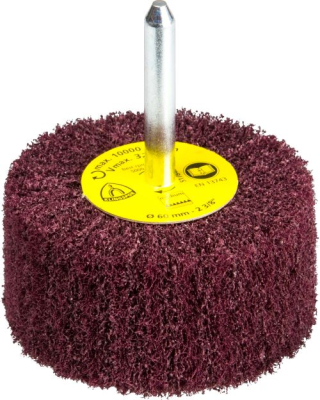 Klingspor NFS 600 Small abrasive mop for Metals, Stainless steel