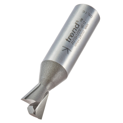 Trend 31/12X1/2TC Dovetail cutter 104 degrees x 12.7mm diameter
