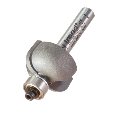 Trend 46/260X1/4TC Bearing guided cove cutter 6.3mm radius