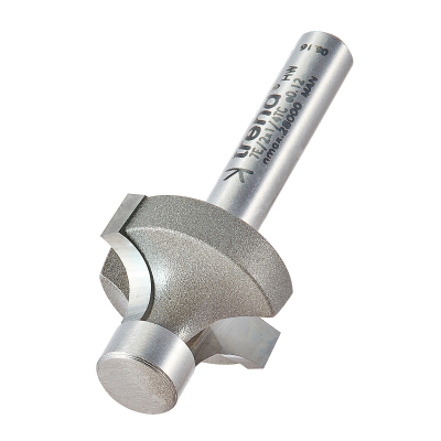 Trend 7E/2X1/4TC Pin guided round over cutter