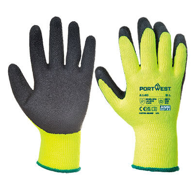 PORTWEST A140 Thermal Grip Glove - Latex