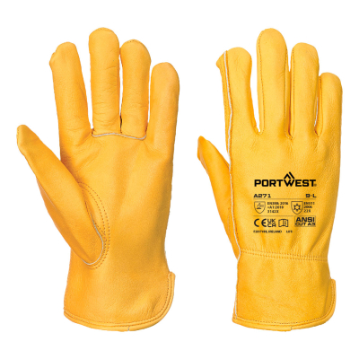 PORTWEST A271 COLD 200 COW GRAIN DRIVER GLOVE
