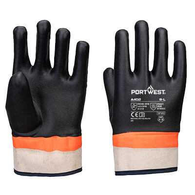 PORTWEST A402 Grip PVC Double Dipped Sandy Glove