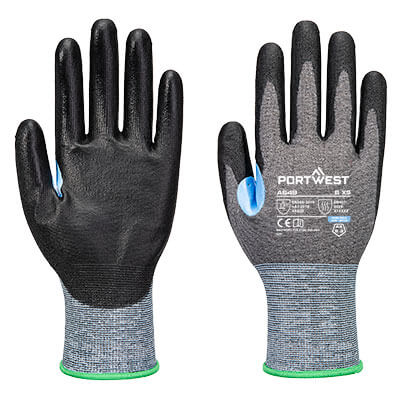PORTWEST A649 CS Cut D21 PU Glove