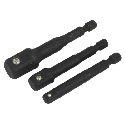 SEALEY 3pc Impact Socket Adaptor Set – Cr-Mo Steel | AK5521
