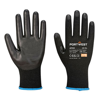 PORTWEST AP33 LR15 PU Touchscreen Glove PK12