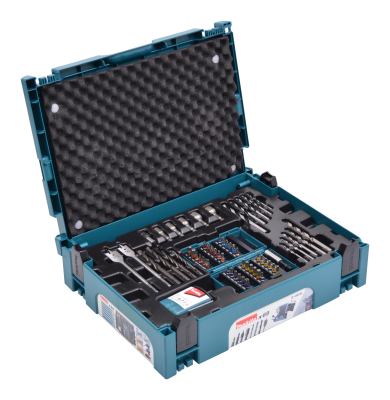 MAKITA B-49638 69PC DRILL AND BIT SET IN A MAKPAC CASE