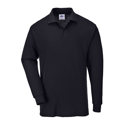PORTWEST B212 Genoa Long Sleeved Polo Shirt