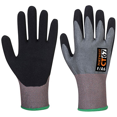 PORTWEST CT67 CT AHR13 Nitrile Foam Cut Glove