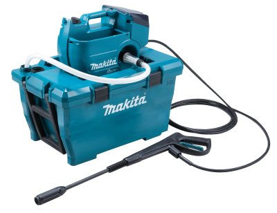 MAKITA 18Vx2 DHW080PG2 Brushless Pressure Washer LXT with 2x 6.0Ah batts and DC18RD double charger