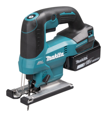 Makita DJV184RTJ 18V LXT Brushless Jigsaw Kit – 2x 5.0Ah Batteries, Charger & Makpac Case