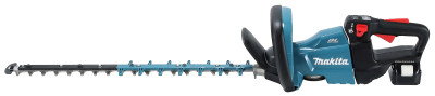 MAKITA 18V DUH601RT Brushless Hedge Trimmer LXT 60cm - Low Friction Blade with 1x 5.0Ah battery and DC18RC charger