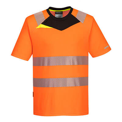 PORTWEST DX413 DX4 Hi-Vis T-Shirt ss