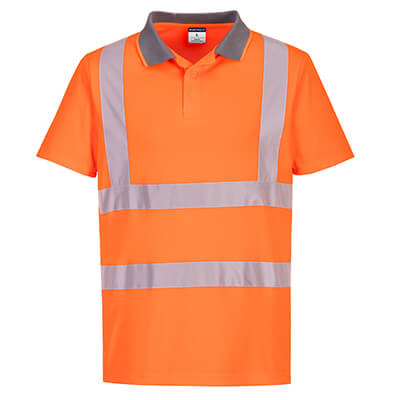 PORTWEST EC10 Eco Hi-Vis ss Polo  (6 pack)