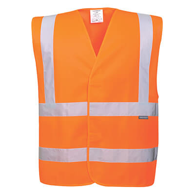 PORTWEST EC76 Eco Hi-Vis Vest  (10 pack)
