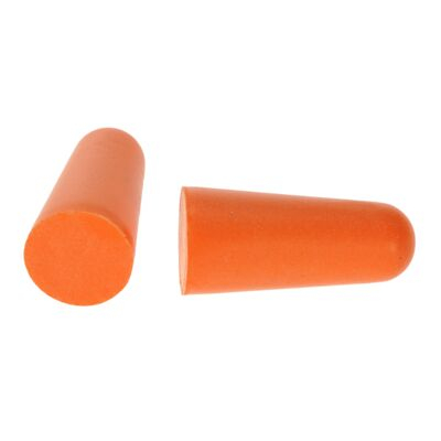 Portwest EP02ORR PU Foam Ear Plugs (200 Pairs) Orange  R