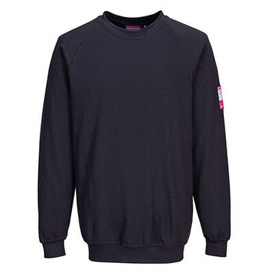 PORTWEST FR12 Flame Resistant Anti-Static Long Sleeve Sweatshirt