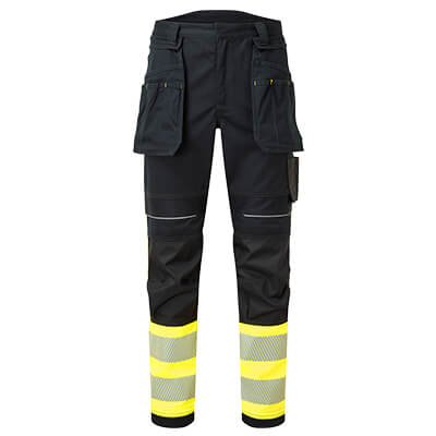 PORTWEST FR416 PW3 FR Hi Vis Class 1 Holster Trousers