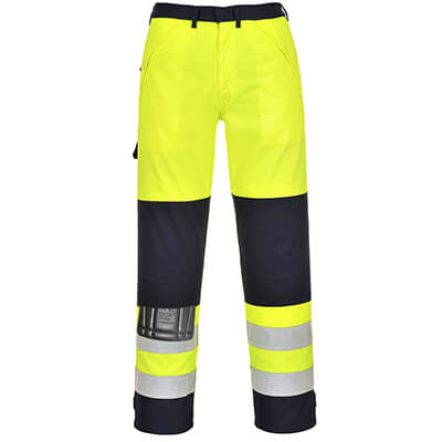 PORTWEST FR62 Hi-Vis Multi-Norm Trousers