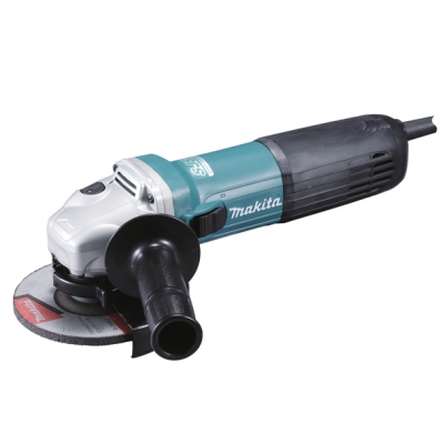 Makita GA5040R01 Angle Grinder 125mm 1100W Slide Switch SJS2