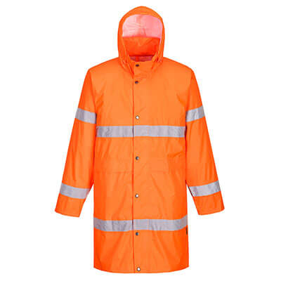 PORTWEST H445  Hi-Vis Coat 122cm
