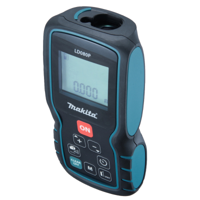 Makita LD080P Laser Distance Measure – 80m Range & 8-Function
