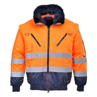 PORTWEST PJ50 HI-Vis 3-in-1 Pilot Jacket