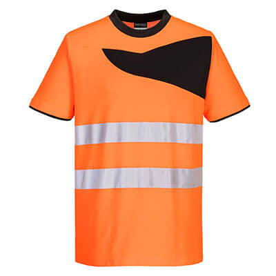 PORTWEST PW213 PW2 Hi-Vis T-Shirt ss