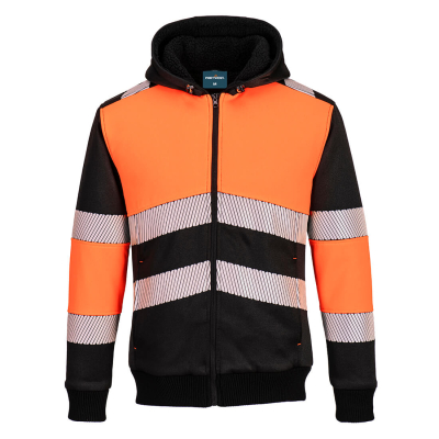 PORTWEST PW377 PW3 Zipped Class 1 Winter Hoodie