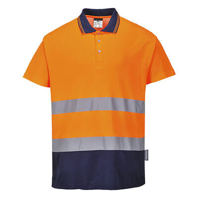 PORTWEST S174 Two Tone Cotton Comfort Polo