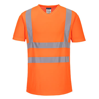 PORTWEST S179 V-Neck Mesh Inserts T-Shirt