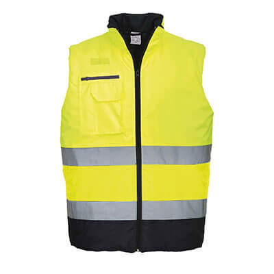 PORTWEST S267 Hi-Vis Two Tone Bodywarmer