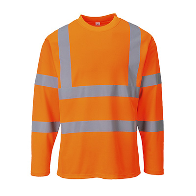 PORTWEST S278 Hi-Vis Cotton Comfort T-Shirt ls