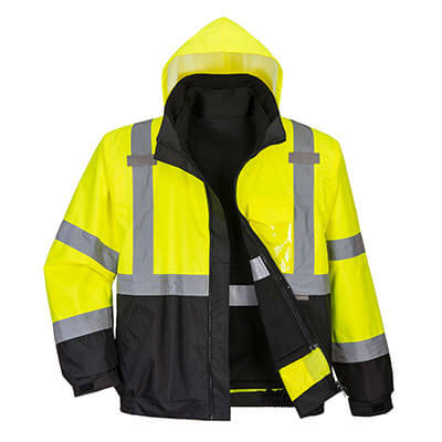 PORTWEST S365 Hi-Vis Premium 3-in-1 Bomber