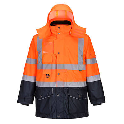 PORTWEST S426 Hi-Vis 7-in-1 Contrast Traffic Jacket
