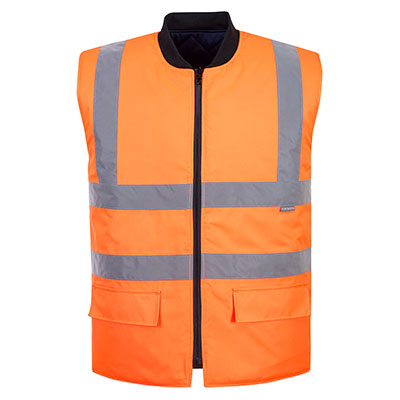 PORTWEST S469 Hi-Vis Reversible Bodywarmer