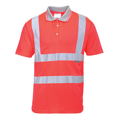 PORTWEST S477 Hi-Vis Short Sleeve Polo