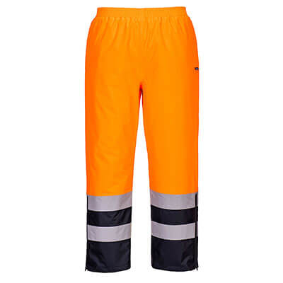 PORTWEST S598 Hi-Vis Lined Rain Pants