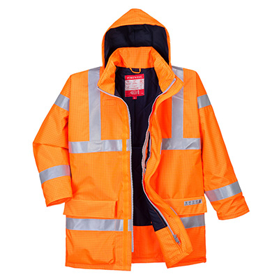 PORTWEST S778 Bizflame Rain Hi-Vis Antistatic FR Jacket