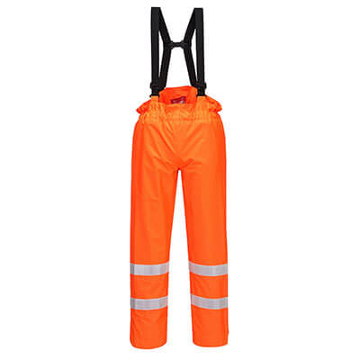 PORTWEST S780 Bizflame Rain Unlined  Hi-Vis Antistatic FR Trouser