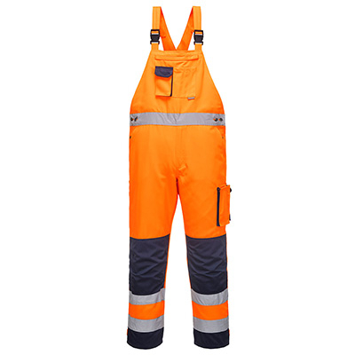PORTWEST TX52 Dijon Hi-Vis Bib and Brace