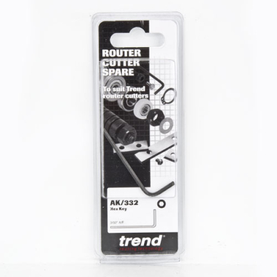 Trend AK/332 Hex key 3/32 inch A/F (2.38mm)