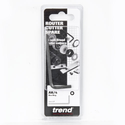 Trend AK/4 Hex key 4mm A/F
