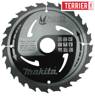 MAKITA M-FORCE BLADES FOR PORTABLE SAWS