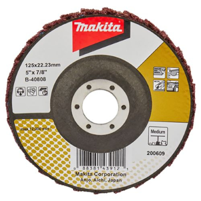 MAKITA FLAP DISCS - FIBRE GLASS ANGLED - SURFACE CONDITIONING