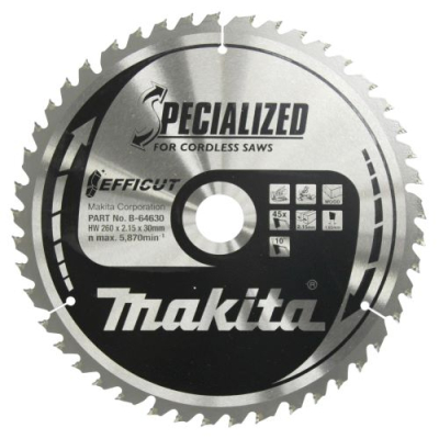MAKITA SPECIALIZED EFFICUT BLADES FOR WOOD