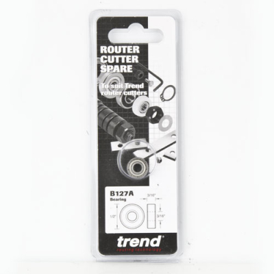 Trend B127A Bearing 1/2Inch diameter 3/16Inch bore