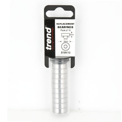 Trend B19H/10 Multi pack of ten bearings 6mm bore