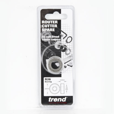 Trend B26 Bearing 26mm dia x 12mm bore