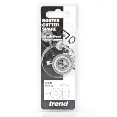 Trend B28 Bearing 28mm diameter 12mm bore
